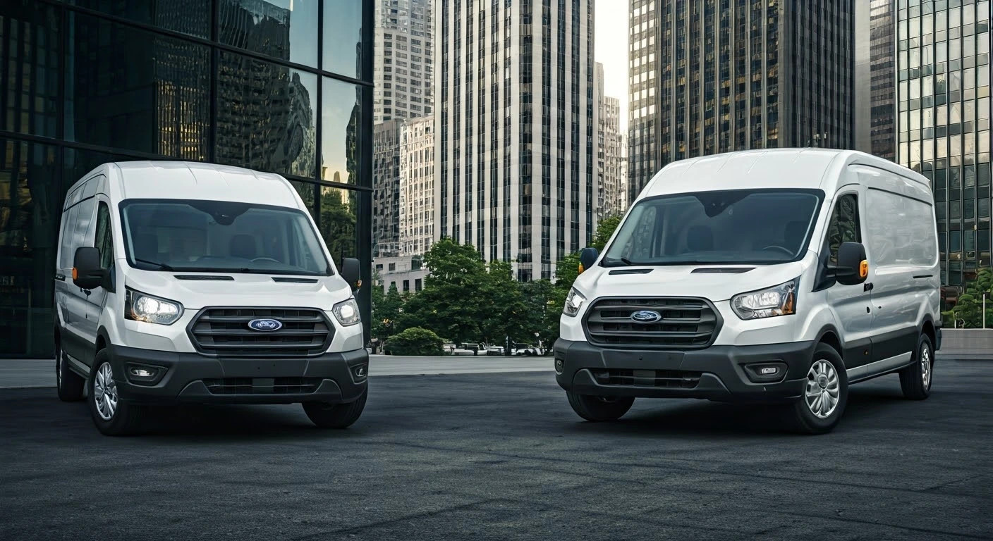 Two Ford Transit Cargo Vans over 6000 pounds GVWR to reap Section 179 tax benefits