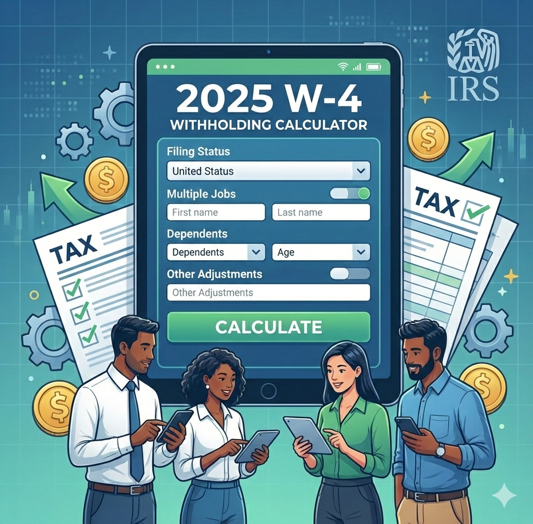 W-4 Withholding Calculator 2025